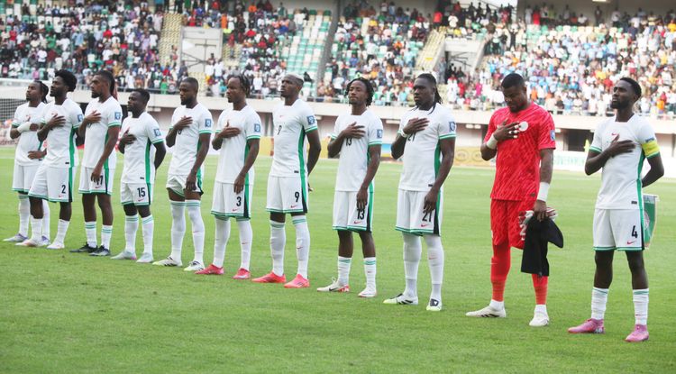 Super Eagles arrive South Africa ahead of Lesotho clash
