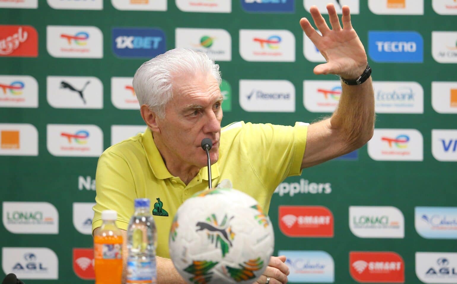 2026 WCQs: Broos insists South Africa will qualify ahead of Nigeria