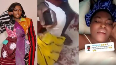 Funke Akindele blasts troll who mocked her for using 'nylon' despite status