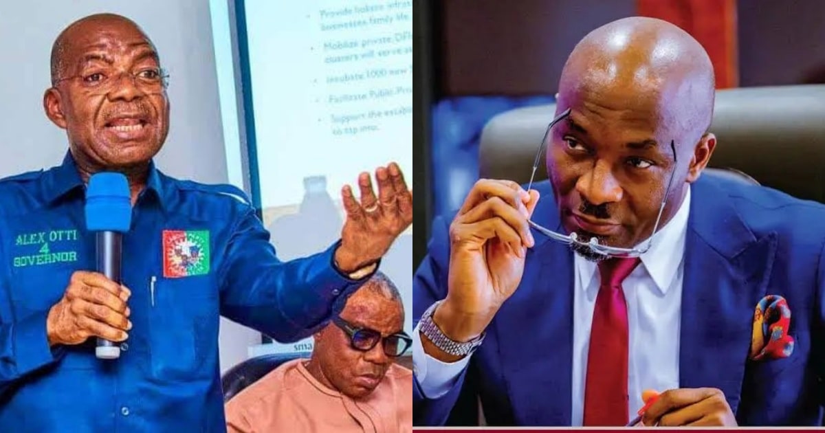 “Stop disgracing yourself”-  Gov Otti slams Kalu Over plans to takeover Abia in 2027