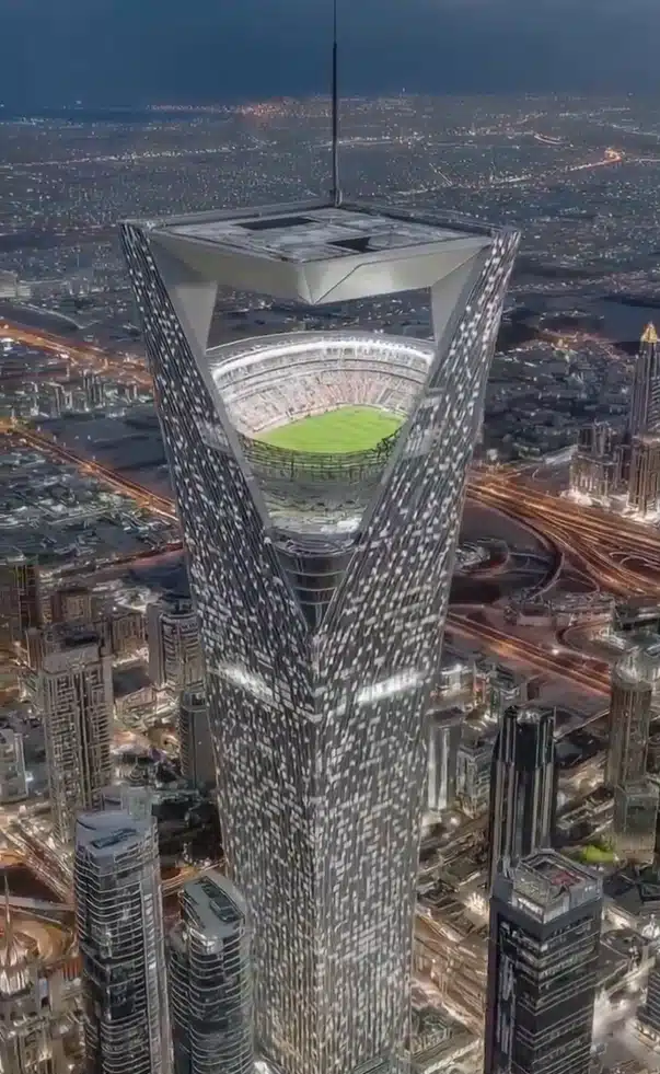 Saudi Arabia to build world’s first ‘sky stadium’ ahead of 2034 World Cup