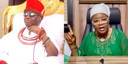 "Iyaloja has no place in our tradition" - Oba of Benin to Tinubu's daughter
