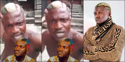 Portable's lookalike cries out after singer vowed to deal with him for performing his song