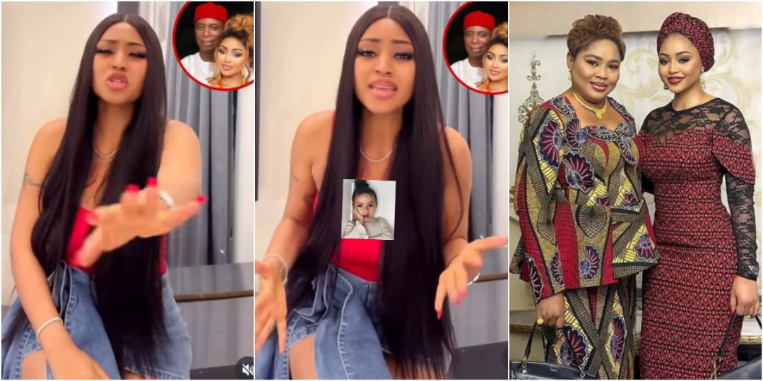 “Stop insulting my mom, she didn’t force me to marry Ned Nwoko” - Regina Daniels breaks silence