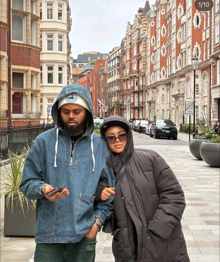 Regina Daniels and Sweezy