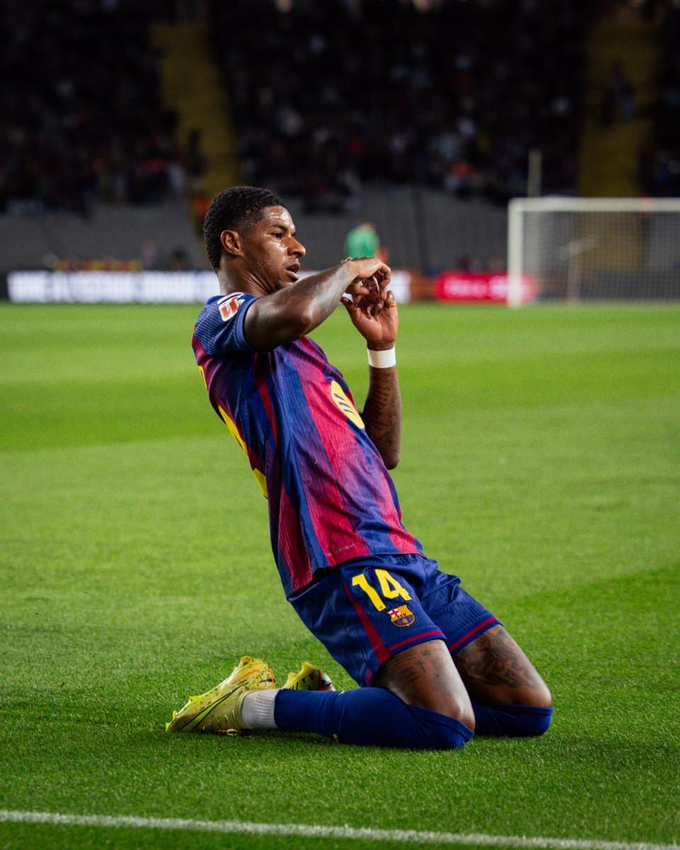 LaLiga: Rashford shines as Barcelona return to form with win over Elche