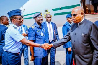 VP Shettima departs Nigeria to Brazil to represent Tinubu at UN COP30