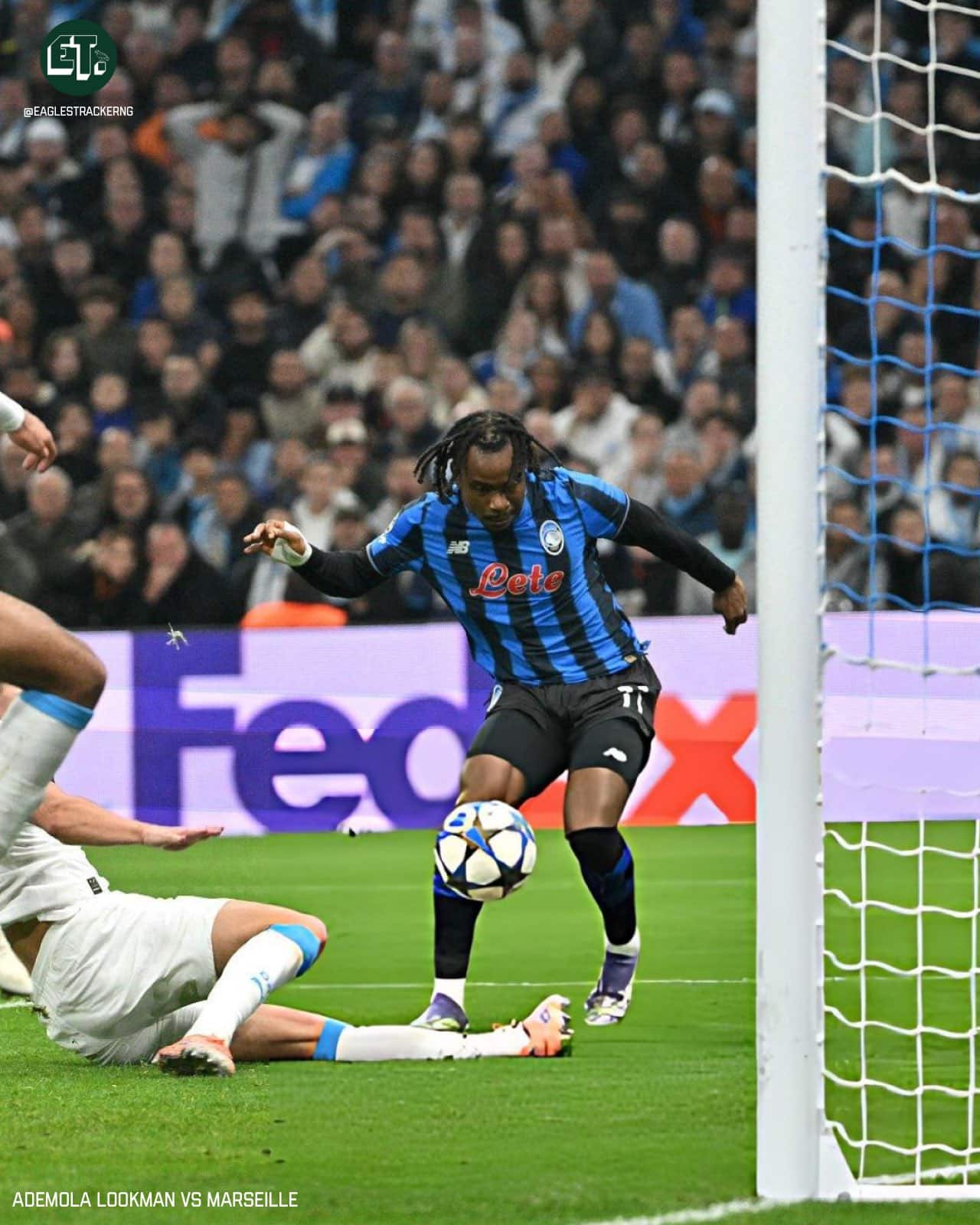 UCL: VAR rules out Lookman’s goal as Atalanta edge Marseille