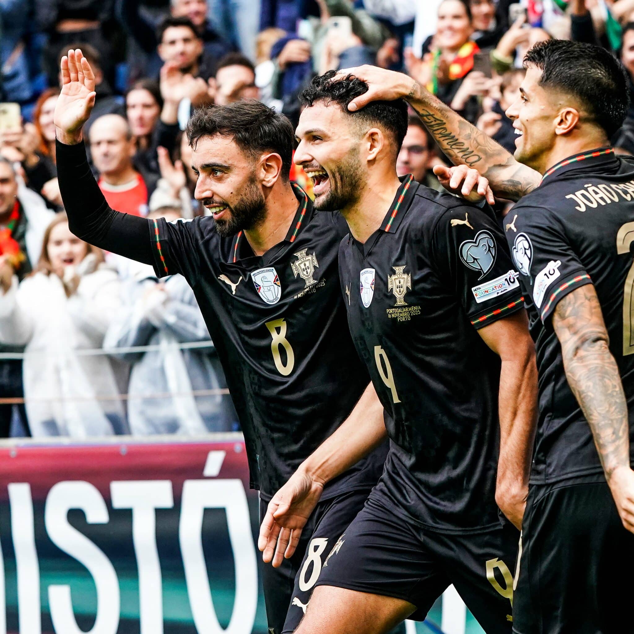 2026 WCQ: Bruno hat-trick as Portugal breeze past Armenia 9-1 to qualify in Ronaldo's absence