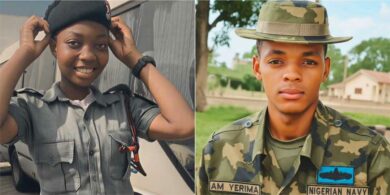 “He held my hand” – Female Navy applicant shares what happened between her and Lt. Yerima during Navy screening