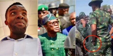 Man who closely watched viral Naval officer Yerima’s video clash with wike speaks out, reveals what he saw