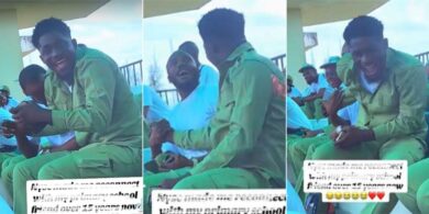 Moment Corps member meets Primary school classmate after 15 years at NYSC camp