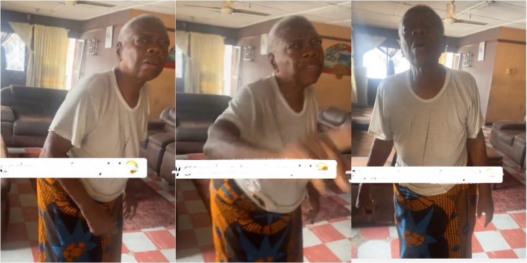 “Why didn’t you say who you are?” - Drama as Grandma refuses to open door for grandson amid fear of insecurity