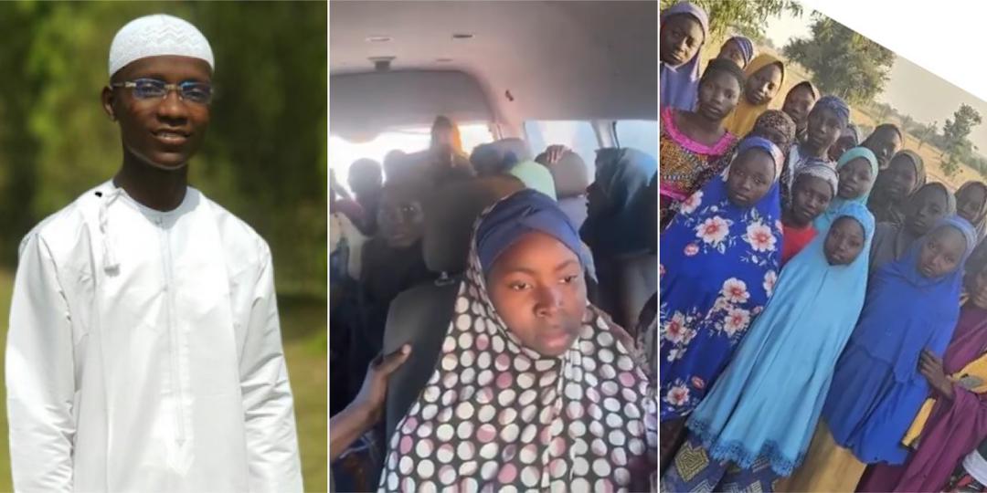 Man who closely watched released video of Kebbi schoolgirls shares strange thing he saw on their faces