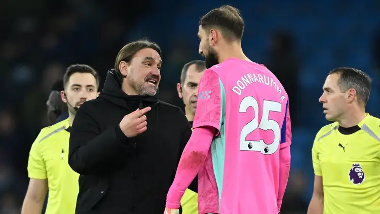 EPL: Leeds boss accuses Donnarumma of faking injury during defeat to Manchester City