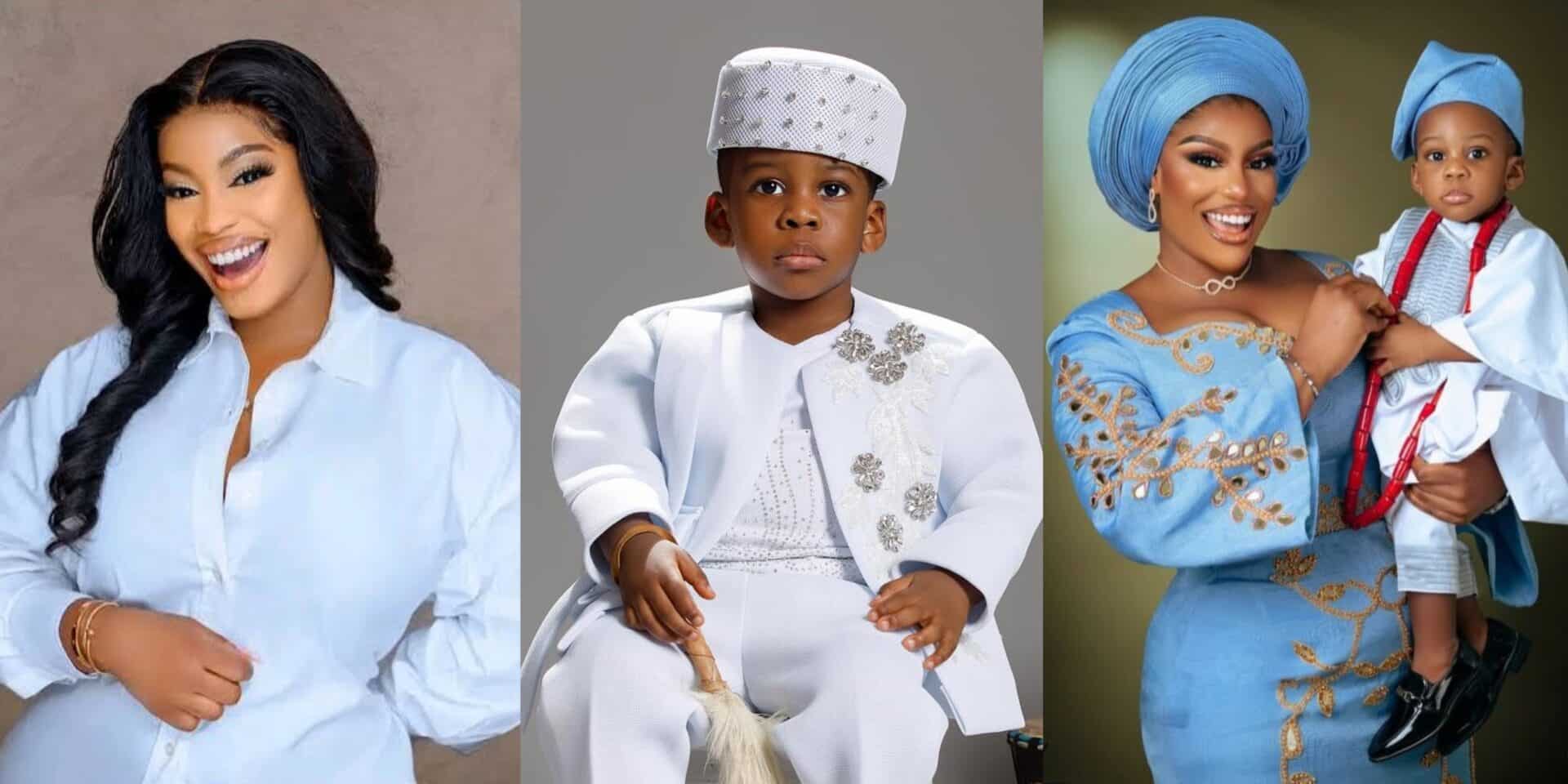 Eriata Ese celebrates son’s second birthday