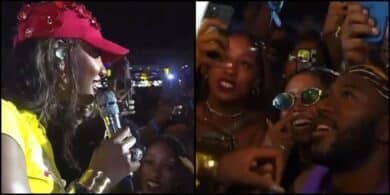 Married man denies wife at Brazil concert over Tems