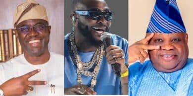 Davido’s Ibadan performance draws thousands with Governors Makinde and Adeleke in attendance