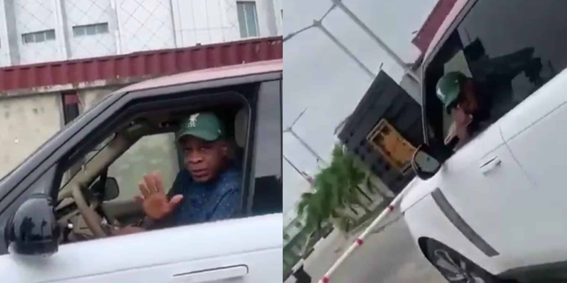 "I am not stupid” - Gateman refuses entrance to SUV owner without estate sticker
