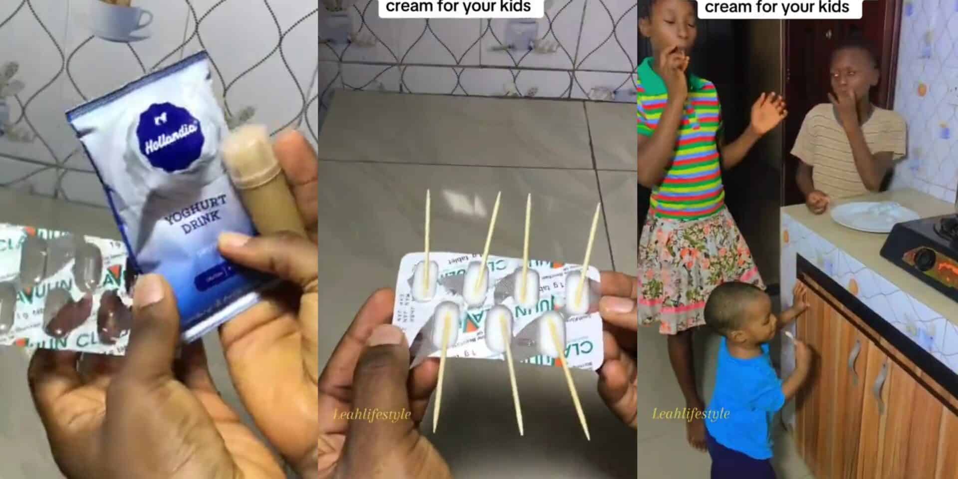 Mom shares hilarious hack for making ‘ice cream’ for kids on a tight budget