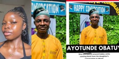 A young graduate has shared a desperate plea for help after her father was reportedly kidnapped while returning to Abuja following her convocation.