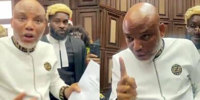 Nnamdi Kanu ejected from court for ‘unruly’ conduct as judge delivers judgment
