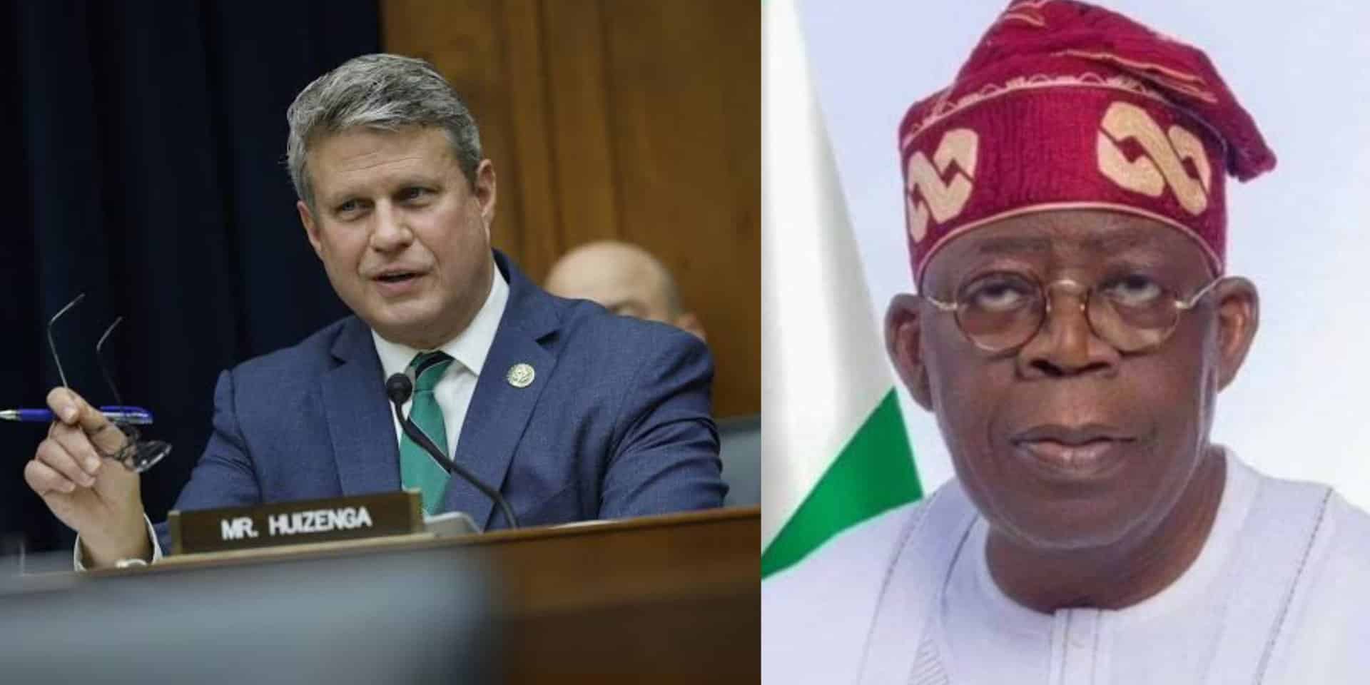 Christian Prosecution: "Tinubu's government is sitting back, not doing enough" – US Congressman Bill Huizenga