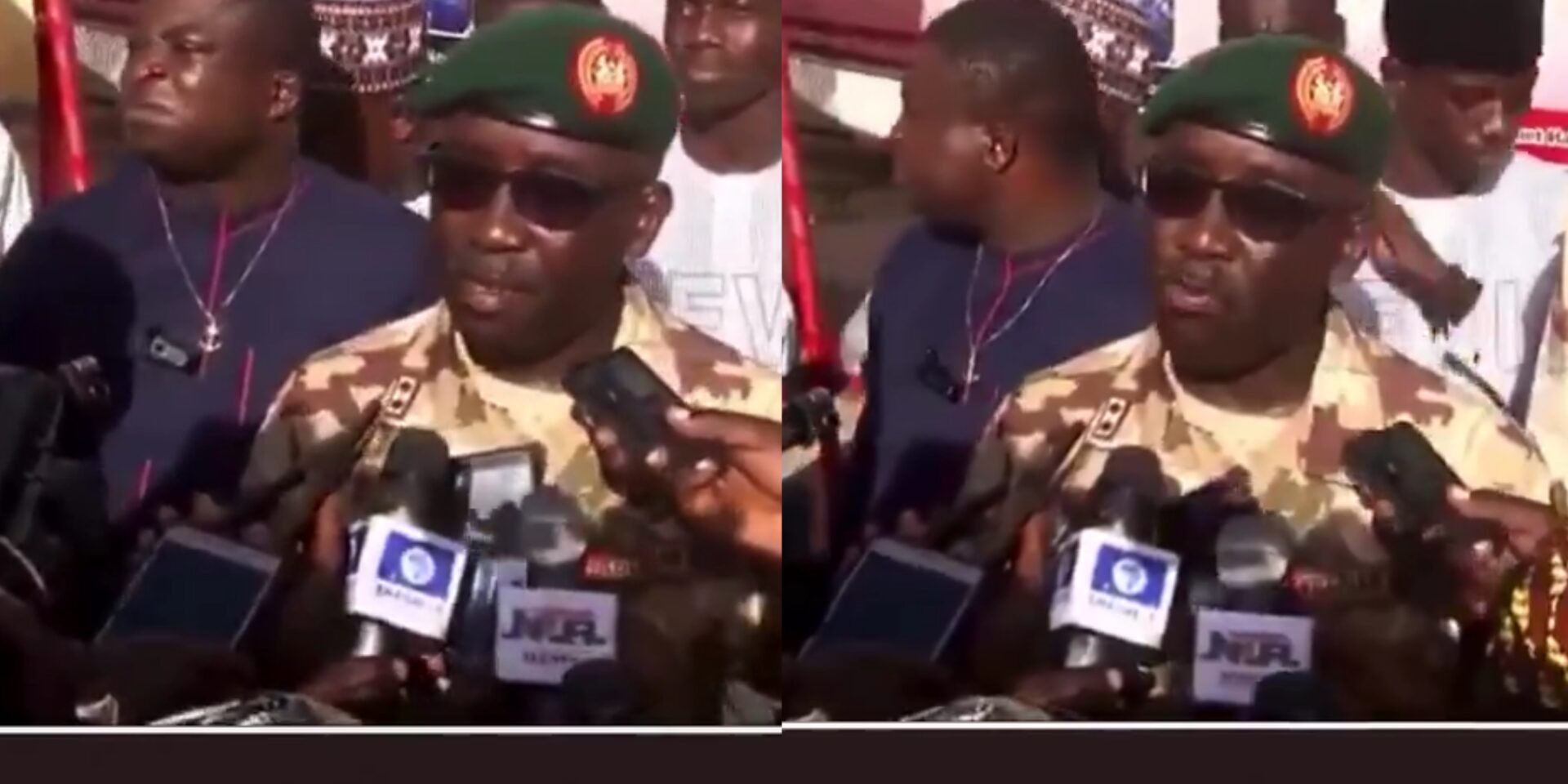 “Any Boko haram member that repents can still be president of Nigeria, it’s not too late to repent” - Military personnel says
