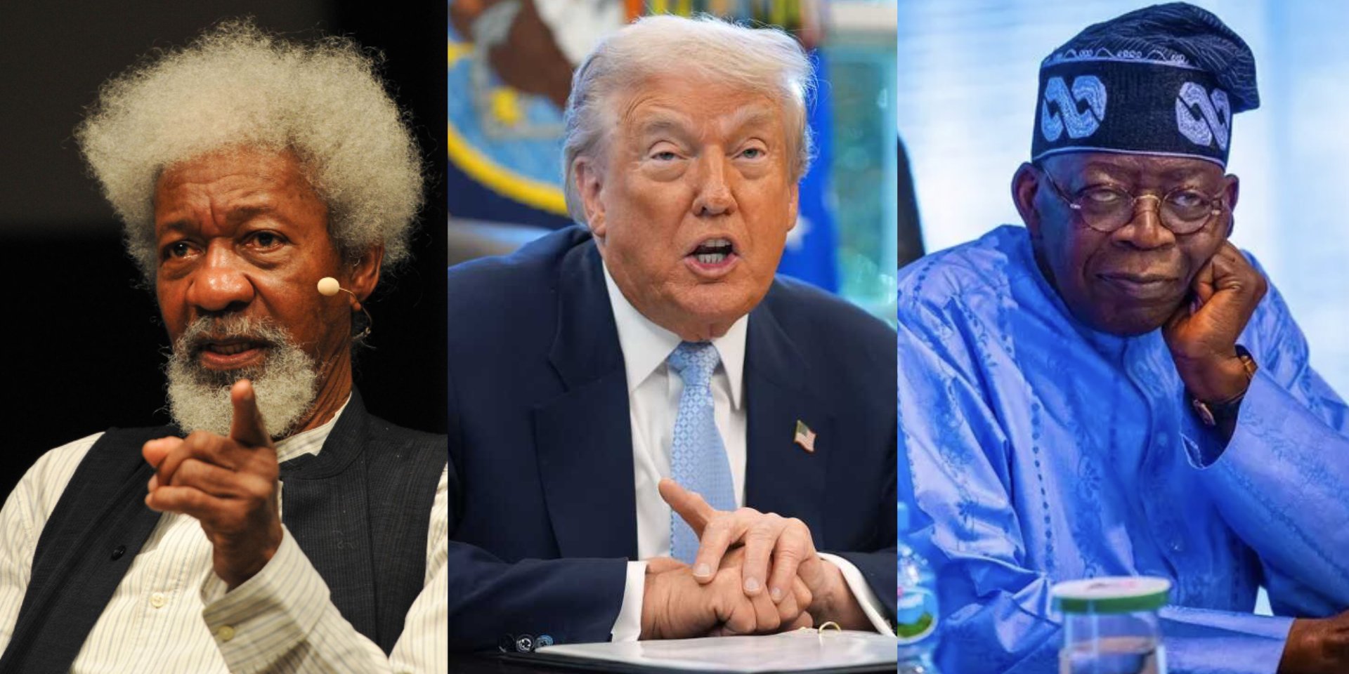 Soyinka trump