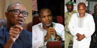 Peter Obi breaks silence on Nnamdi Kanu's conviction