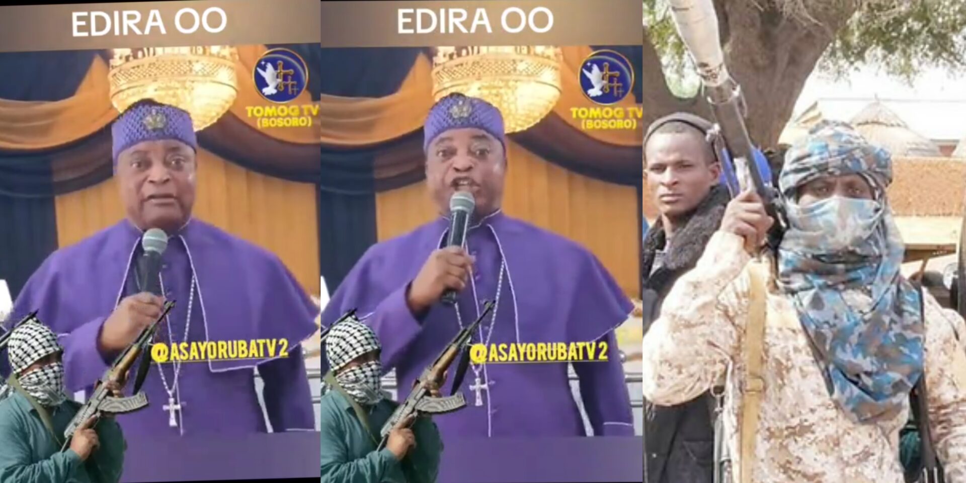 “Faith alone is not enough” — Pastor tells congregation to back prayers with juju ahead of bandit attack