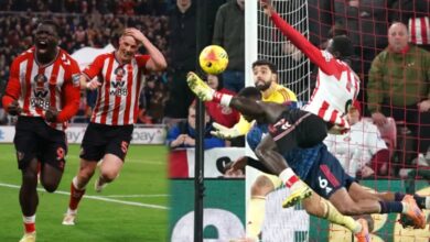 EPL: Sunderland late acrobatics halt Arsenal title charge