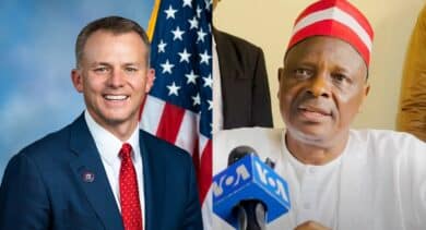"Do you care to comment on your own complicity in the d**th of Christians?" - US Congressman blasts Kwankwaso