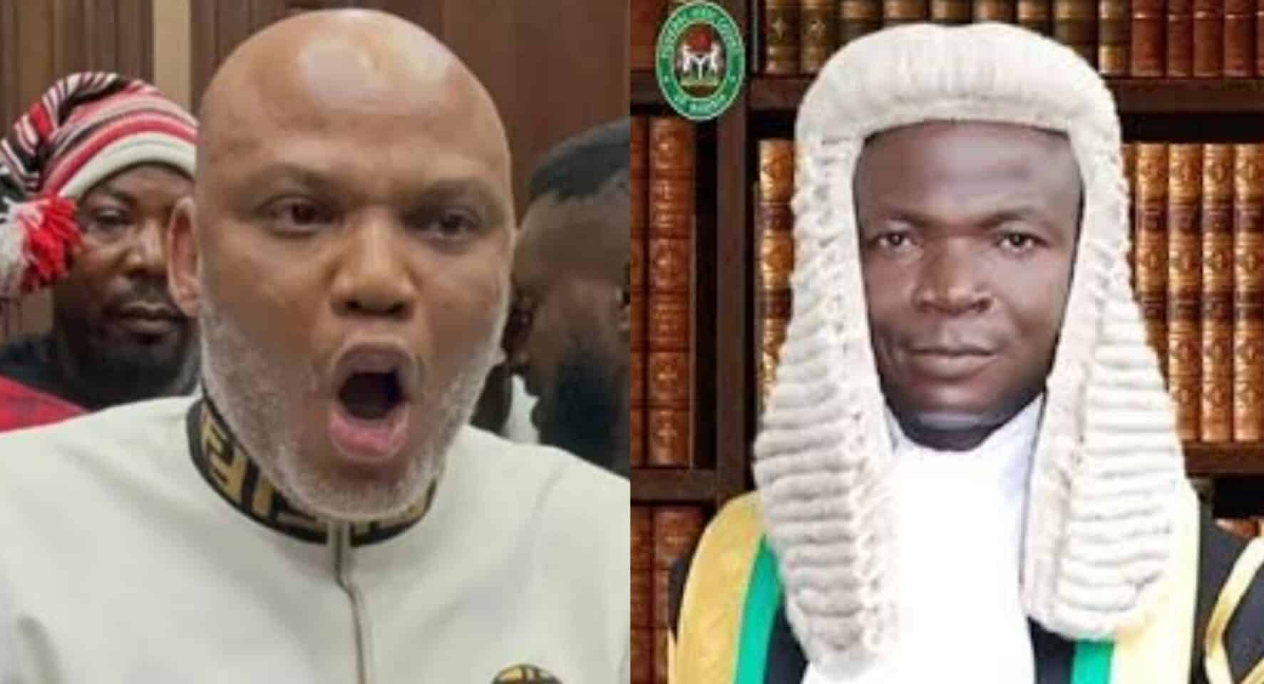 "You can't ask me to open my defence when you're unable to specify under which law I'm being charged" – Nnamdi Kanu reacts