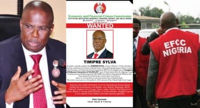 Timipre Sylva replies EFCC after being declared wanted