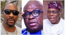 “A pig will forever remain a pig" - Issac blasts his brother Fayose for insulting Obasanjo