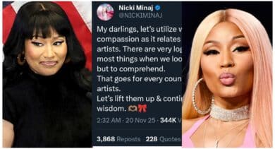 Let’s lift Nigerian artists up with wisdom, they’re very logical – Nicki Minaj