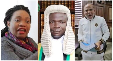 Scripted Judgement: Drama after verdict as Nnamdi Kanu’s wife blasts Justice Omotosho