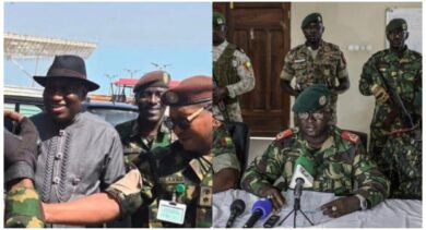 'Coup D’état': Military escorts ex-President Jonathan out of Guinea-Bissau