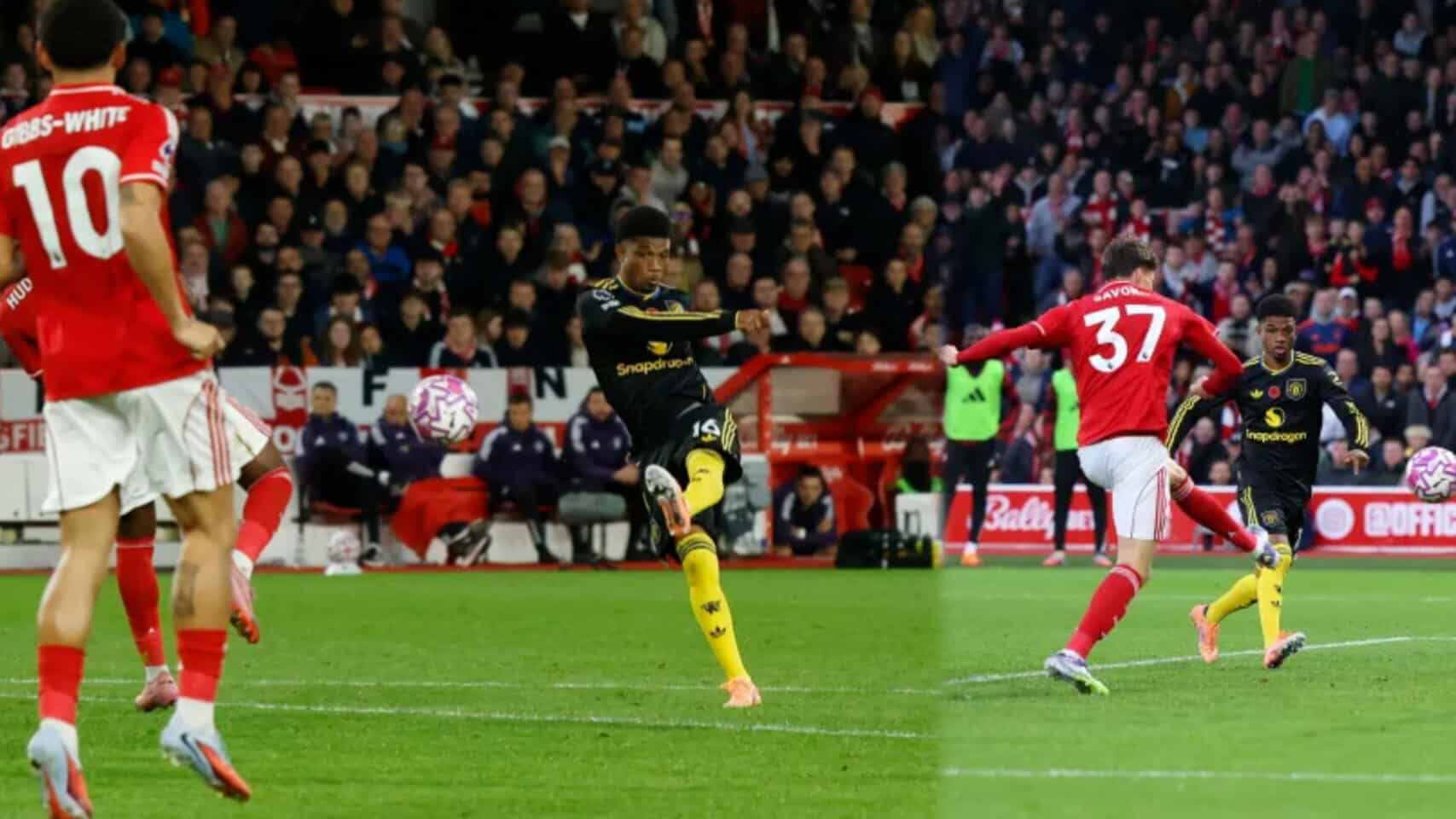 Amad Diallo volley rescues point for Man United against Nottingham Forest