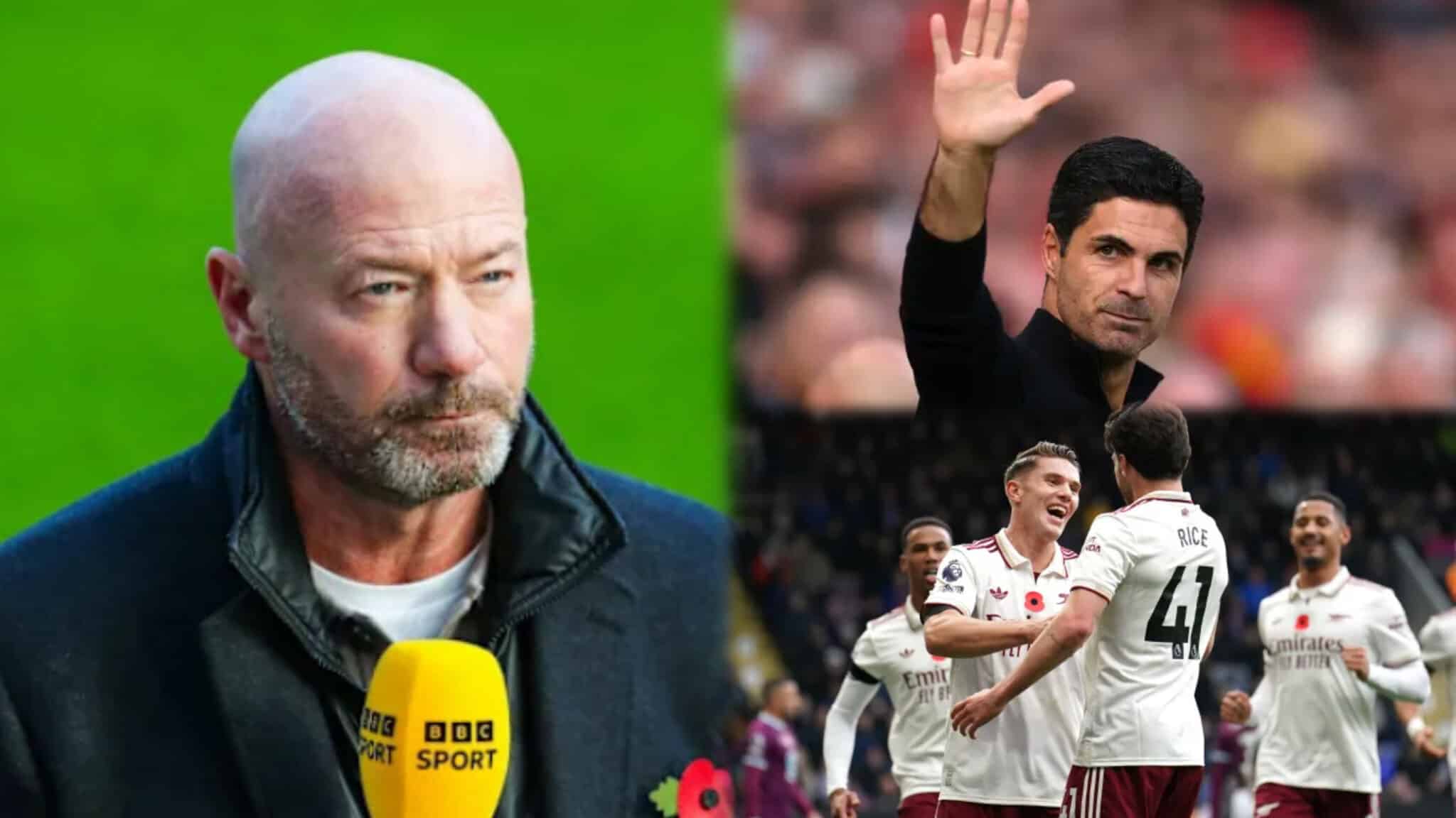'No sign of weakness' - Alan Shearer backs Arsenal to end 22-year Premier League title drought