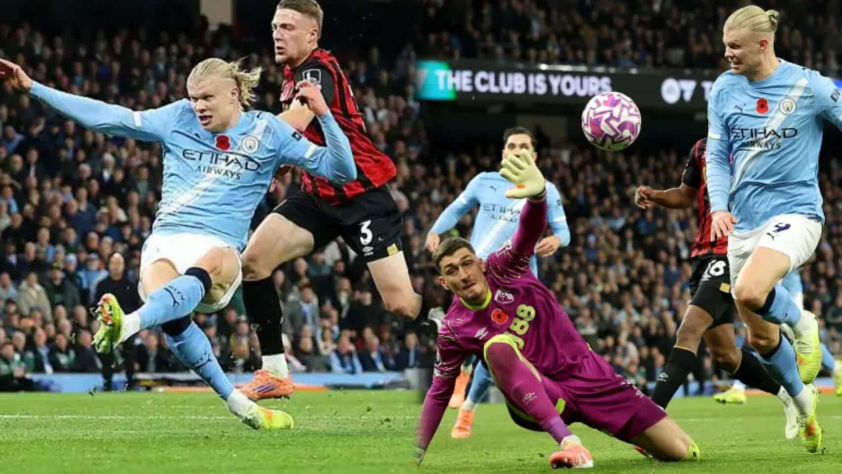 EPL: Haaland double fires Man City past Bournemouth