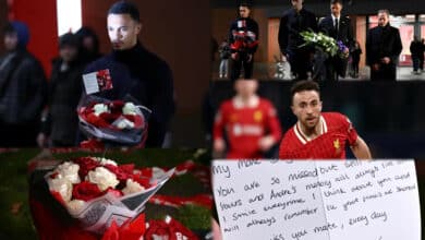 UCL: Alexander-Arnold headline Real Madrid delegation in emotional tribute to Jota, Silva at Anfield