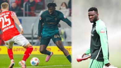 Bundesliga: Boniface reacts to manager's criticism with “step by step” message