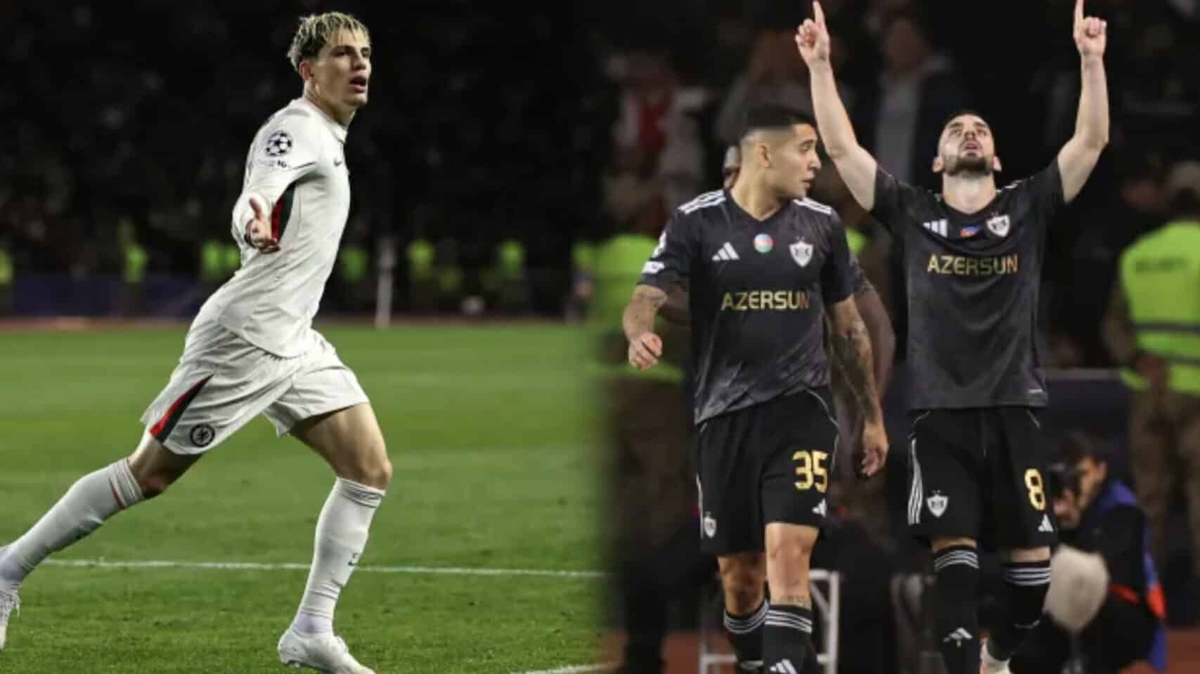 UCL: Garnacho spares Chelsea European embarrassment in 2-2 draw vs Qarabag