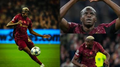 UCL: Osimhen bags hat-trick as Galatasaray thrash Ajax 3-0