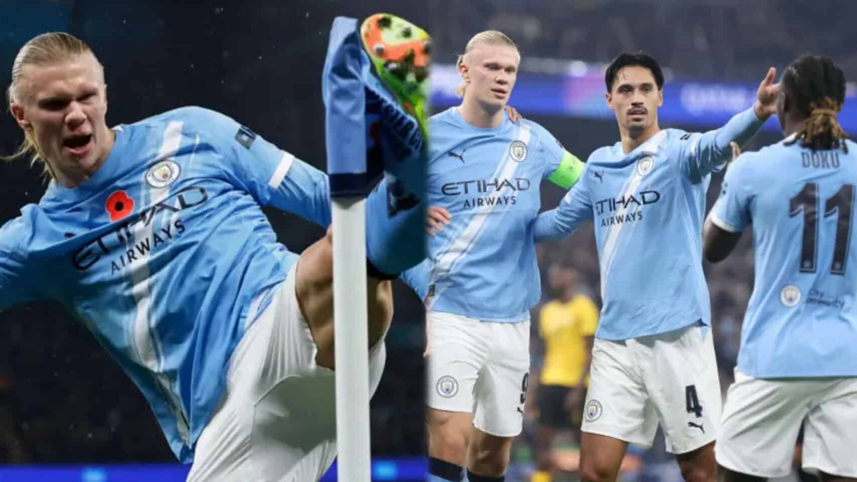 EPL: Haaland, Doku shine as Guardiola thrash Liverpool in his 1,000th game