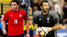 Buffon son nets first hat-trick as Czechia crush Azerbaijan 6-1