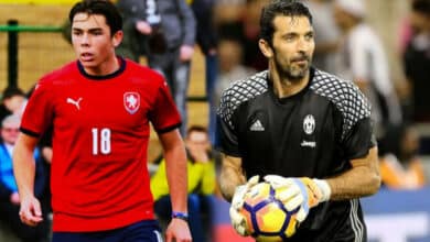 Buffon son nets first hat-trick as Czechia crush Azerbaijan 6-1