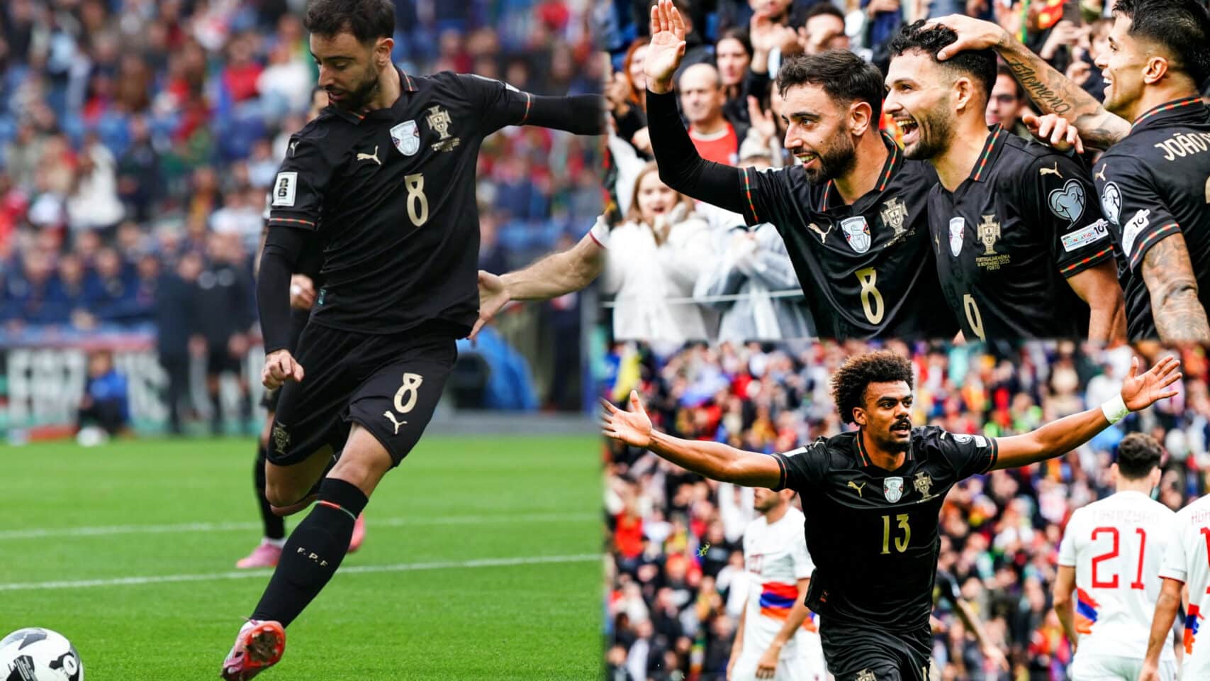 2026 WCQ: Bruno hat-trick as Portugal breeze past Armenia 9-1 to qualify in Ronaldo's absence